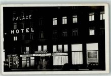 Ostrava Ostrau - Palace Hotel bei Nacht Pldtimer