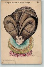 La coiffure feminine a travers Les ages 600 AK Haarmode Künstlerkarte