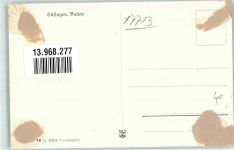 78183 W7713 Hüfingen Gebrauchsspuren Blumenteppich zu Fronleichnam