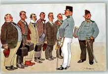 Ankunft Soldaten Uniform Orden BKW I Nr 585-5 Schönpflug, F.