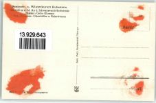 72270 W7292 Ruhestein Gebrauchsspuren Kurhaus Auto Winter Schnee Ski Foto AK