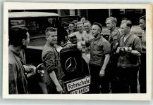 Oldtimer Fahrschule Mercedes Privatfoto AK