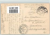 Mitau Jelgava 1917 - Deutsches Soldatenheim Poststraße