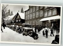 72270 W7292 Ruhestein Winter Kurhaus Gebr. Klumpp Autos Rotes Kreuz Ski