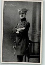 Thesa Sylvera in Uniform Bommel Transvestit 1915