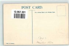Lithographie Ottmar Zieher Briefmarkenabbildung Wappen