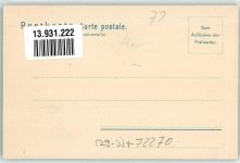 72270 W7292 Ruhestein Lithographie Hirsch Passepartout