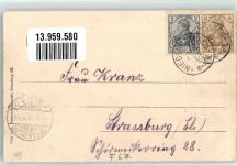 67280 Niederhaslach 1908 - Hotel Delcominete