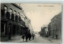 59250 Halluin Gebrauchsspuren La Rue des Ecoles Feldpost WK I