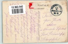 59250 Halluin Gebrauchsspuren La Rue des Ecoles Feldpost WK I