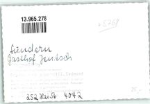 59846 W5768 Sundern Sauerland FOTO KEINE AK Gasthaus Haus Jentsch Ort handschriftlich