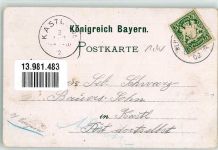 86836 W8933 Lager Lechfeld 1902 Lithographie Feldartillerie