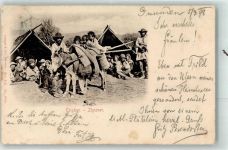 Esel Verlag Stengel Serie III Nr.6025 Zigeuner 1898