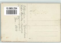 Warschau Warszawa 1916 Foto AK Uniform WK I Kaserne Ort handschriftlich