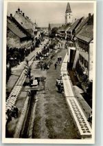 78183 W7713 Hüfingen Gebrauchsspuren Blumenteppich zu Fronleichnam