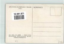 Prag Praha Delnicka Olympiada 1921 Olympiade
