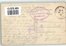 38550 Le Peage-de-Roussillon 1916 - Grande Rue et Place de la Republique Geschäft Benatru