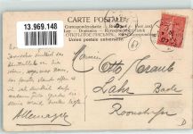 Grenzen Donon Frankreich Deutschland Grenze 1907 Gebrauchsspuren