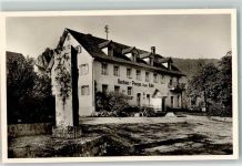 88631 W7792 Hausen im Tal Gebrauchsspuren Gasthaus zum Adler Denkmal Motorrad Foto AK
