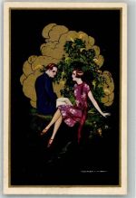 Liebespaar Art Deco Corbella, T.