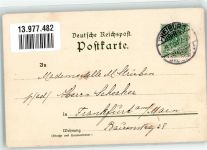 79274 W7811 St. Märgen 1900 Lithographie sign. Mutter K. Rankmühle Kühe