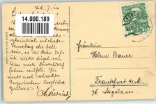 8700 Göß 1910 Foto AK Burgfried