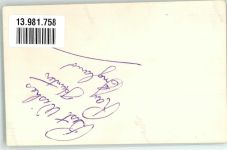 Ray Hunter Boxen Autograph