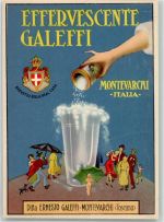52025 Montevarchi Künstlerkarte Effervescente Galeffi