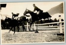 W8398 Anzing Hindernisreiten Privatfoto AK