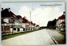 92655 W8484 Grafenwöhr 1914 - Truppen Übungsplatz Grafenwöhr Östliche Lagerstrasse