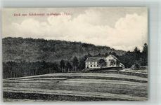 99887 O5801 Gräfenhain , Thür Künstlerkarte Schützenhof