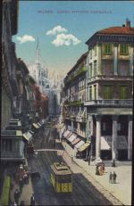 um 1910/20 - Milano, Corso Vittorio Emanuele.,A.G.P.