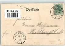 38300 W3340 Wolfenbüttel , Niedersachs 1902 - Das Fürstl. Schloss i.d. Festung 1650 Nach einem Stich v. Merian