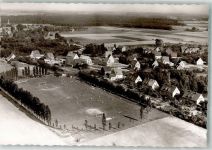 59514 W4777 Welver FOTO KEINE AK Vogelschau Fußballplatz Meyerich Ort handschriftlich