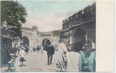 um 1900 - Tanger, Stadt-Tore, Marokko
