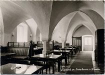 um 1960 - Feldkirchen in Kärnten,Stiftshotel innen, gezackter Rand,Karl Koblmüller AKU1