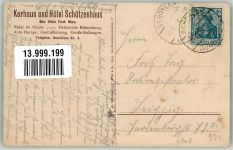08261 O9655 Schöneck , Vogtl 1910 - Kurhaus Hotel Schützenhaus