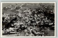 Dvur Králové n Lab Königinhof Elbe 1935 Foto AK Fliegeraufnahme