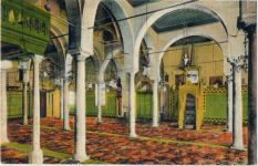 um 1920/40 - Algerien, Innenraum der Moschee Sidi El Ketani
