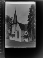 51702 W5275 Wiedenest GLASNEGATIV Ev. Kirche