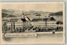 82380 W8128 Polling , Kr Weilheim-Schongau Künstlerkarte Dominikanerinnenkloster