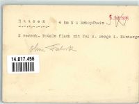 79688 W7862 Hausen im Wiesental 1935 FOTO KEINE AK Fliegeraufnahme des Ortes mit der St. Josephs Kirche Original aufmontierte Verlagsmusterkarte