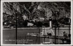 um 1930/40 - Menton, Hafen AKU1