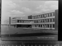 47475 W4132 Kamp-Lintfort GLASNEGATIV Städt. Gymnasium