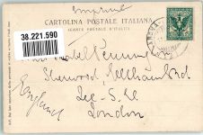 28831 Baveno 1905 Foto AK Ev. Kirche