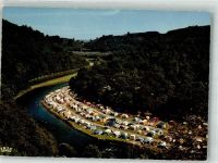 Bouillon 1967 Foto AK Fliegeraufnahme Campingplatz