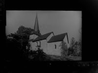 65611 W6259 Niederbrechen GLASNEGATIV Bergerkirche