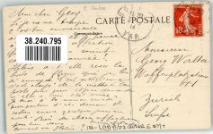 83230 Bormes-les-Mimosas 1914 Foto AK Schloss Ruine