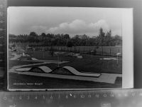 74354 W7122 Besigheim GLASNEGATIV Minigolfplatz
