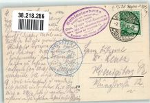 Schlesierhaus 1926 Winter Schneekoppe Hüttenstempel